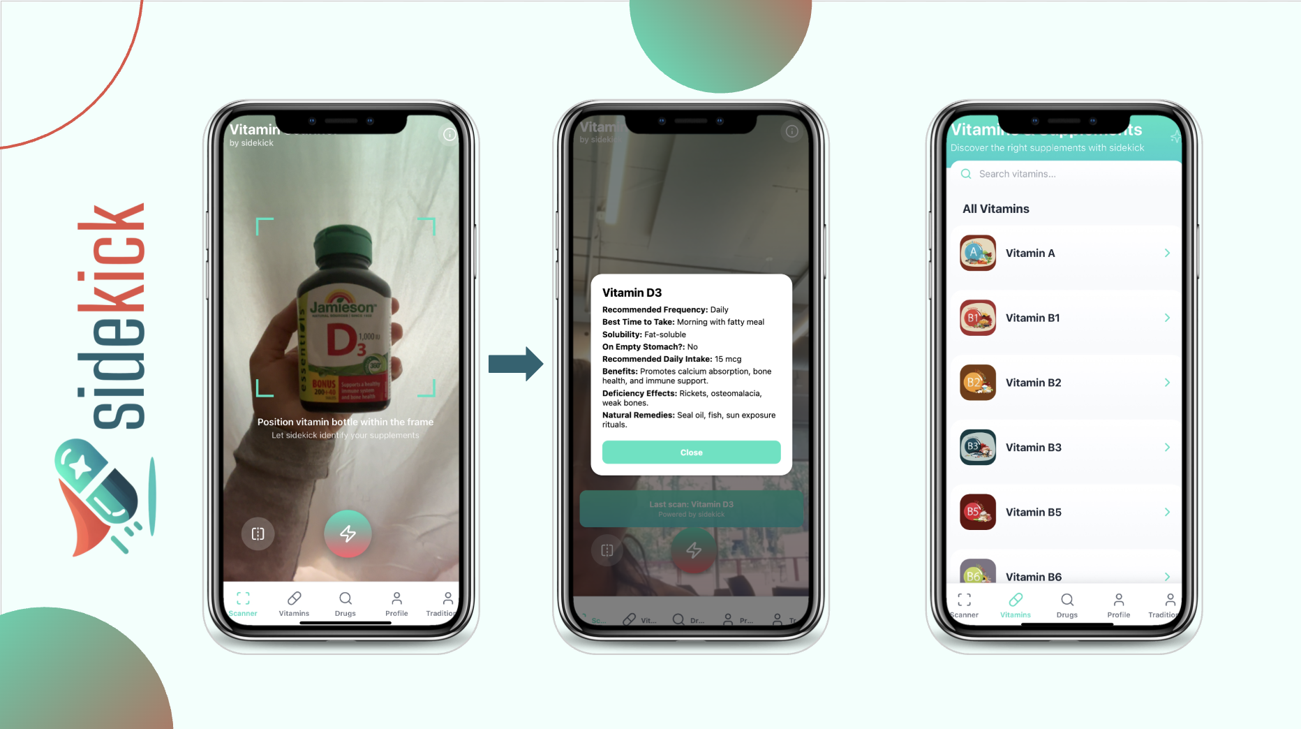 Screenshot of sidekick